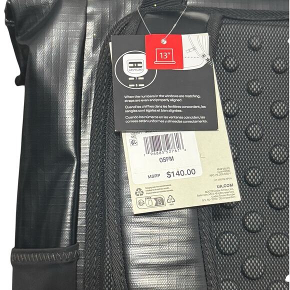 NWT! Under Armour UA Summit Small Backpack in Black - One Size Fits Most - Picture 13 of 13